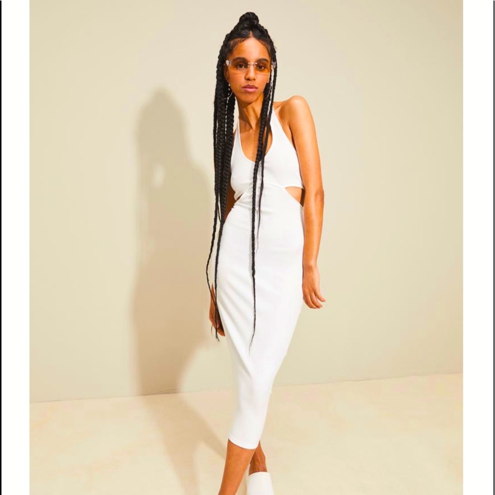 H & M Ribbed Halter Dress